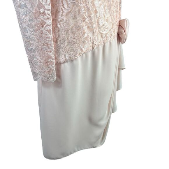 Vintage Barbara Chodos Michael Marcella Lace Dress Semi Formal Special Occasion - Picture 7 of 12